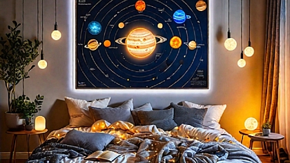 Crafting Celestial Brilliance: Illuminate Your Space with a DIY Light-Up Solar System Model Tutorial