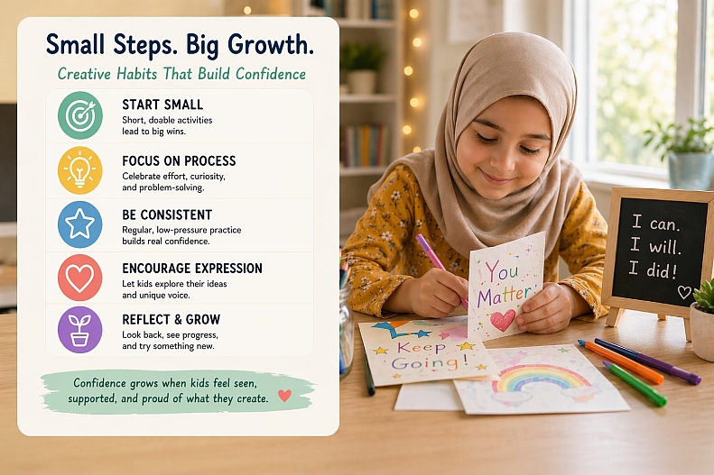 creative habits for confident growth