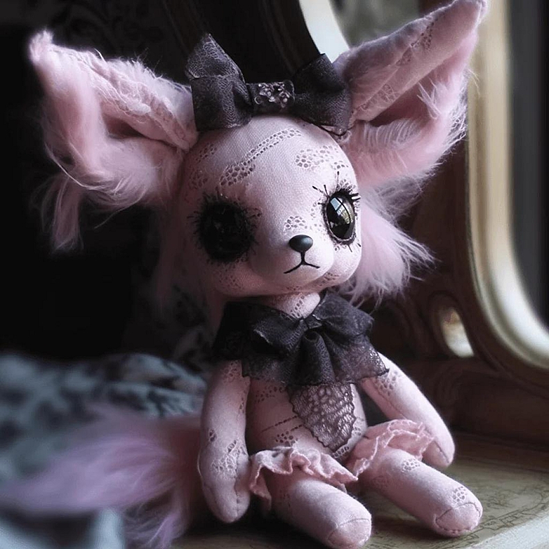 emo fennec fox