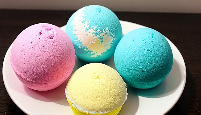 homemade bath bombs