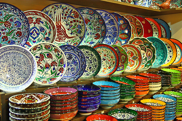 Pottery and Glass