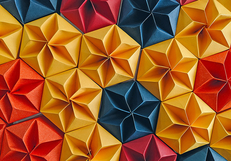 origami sheets meaning Origami ball modular paper balls pentagon shades