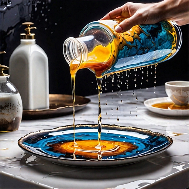 pour paint