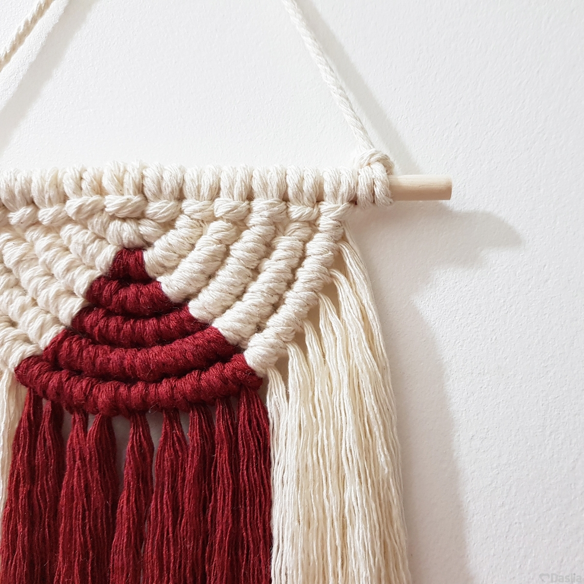 Simple Macrame Mandala Wall Hanging // Tutorial & Video!