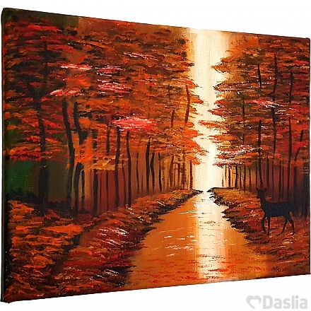 Autumn Forest Painting
