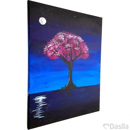 Night Blossom Painting