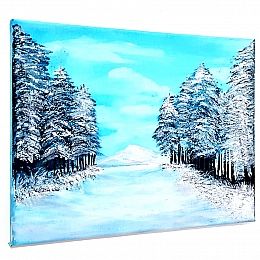 Winter Snow Painting