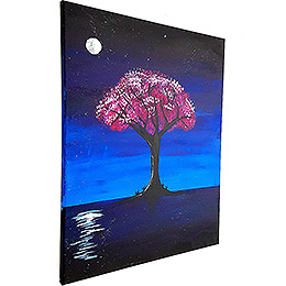 Night Blossom Painting