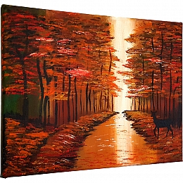 Autumn Forest Painting