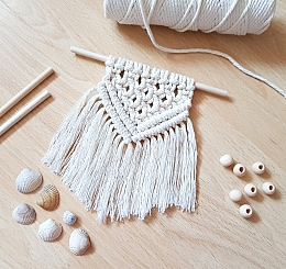 DIY Macrame Wall Hanging Kit With Video Tutorial