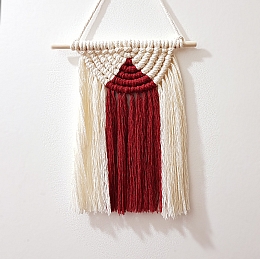 DIY Semi Circle Macrame Wall Hanging Kit With Video Tutorial