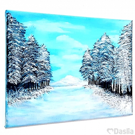 Winter Snow Painting